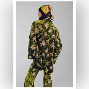 NWT Lenni the Label x Free People Chromatic Jacket in Forest Size S!!